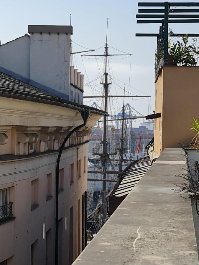 Doge Cambiaso- Davanti All'Acquario - Grande Terrazza Privata - Palazzo Nobiliare Storico ジェノヴァ エクステリア 写真
