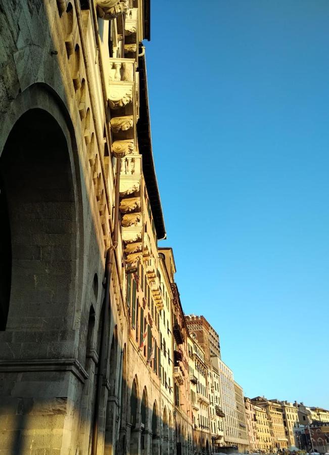 Doge Cambiaso- Davanti All'Acquario - Grande Terrazza Privata - Palazzo Nobiliare Storico ジェノヴァ エクステリア 写真