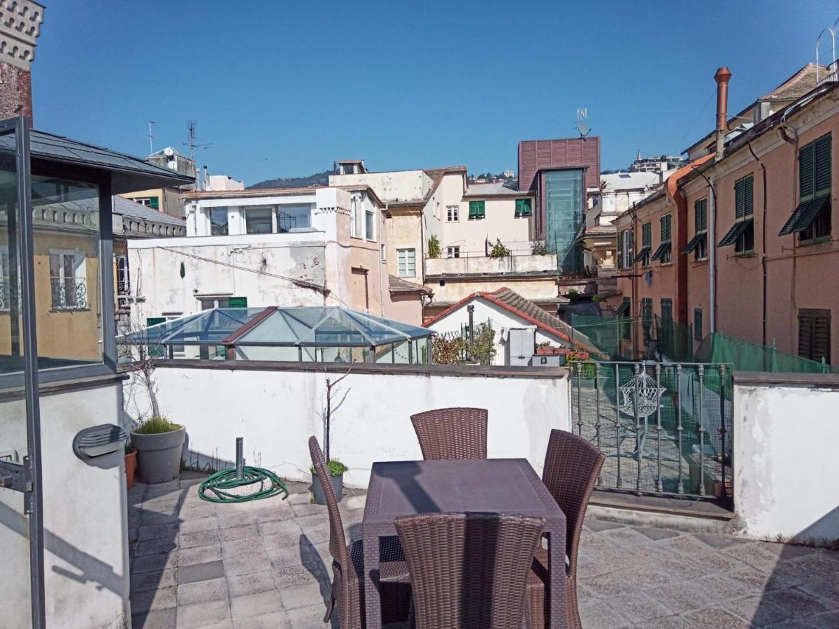 Doge Cambiaso- Davanti All'Acquario - Grande Terrazza Privata - Palazzo Nobiliare Storico ジェノヴァ エクステリア 写真