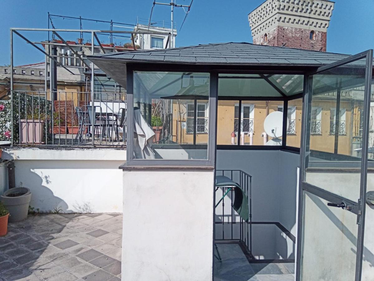 Doge Cambiaso- Davanti All'Acquario - Grande Terrazza Privata - Palazzo Nobiliare Storico ジェノヴァ エクステリア 写真