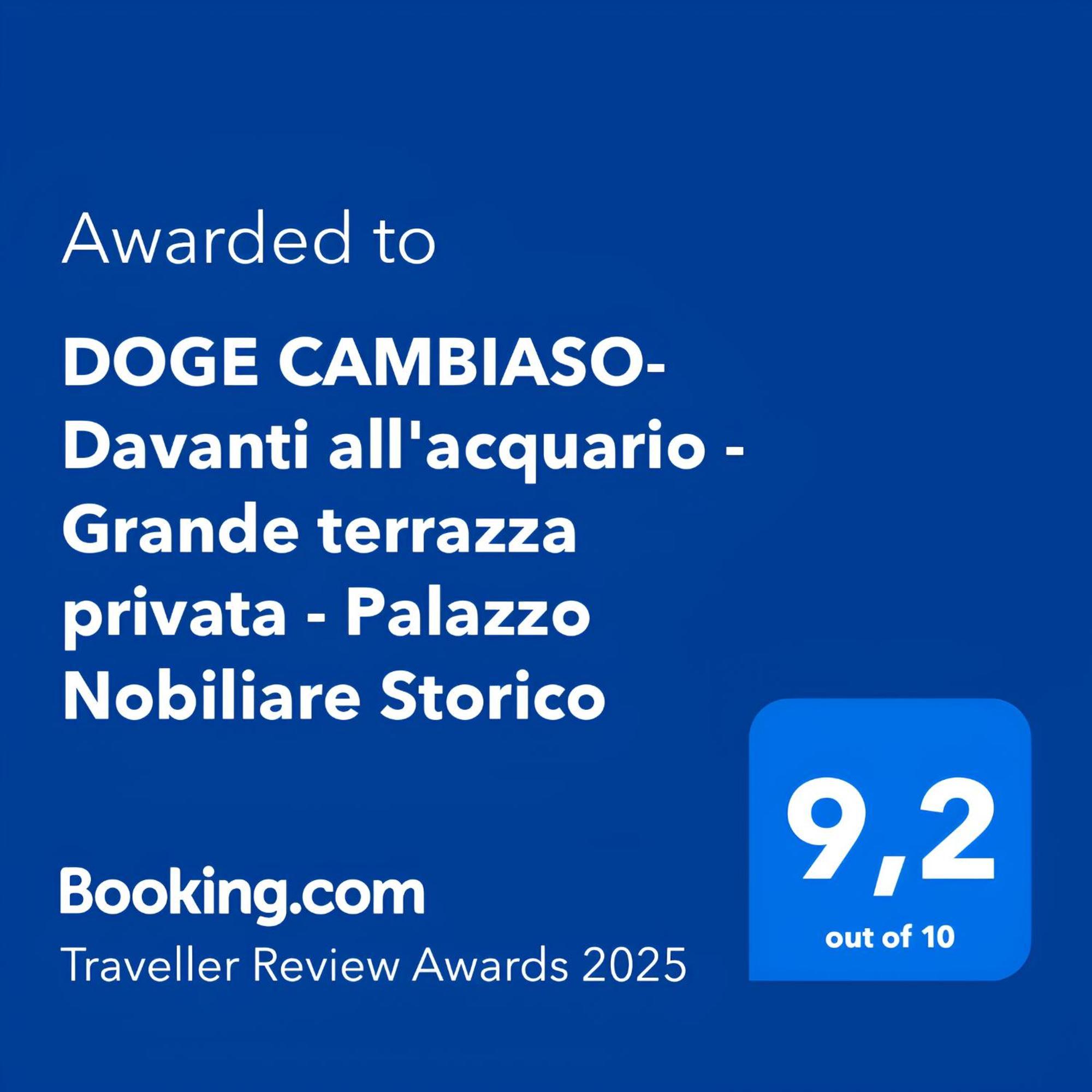 Doge Cambiaso- Davanti All'Acquario - Grande Terrazza Privata - Palazzo Nobiliare Storico ジェノヴァ エクステリア 写真